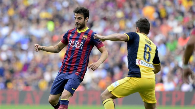 فرانسسک فابرگاس - کوکه|تلاش های سسک فابرگاس در مقابل کوکه برای باز کردن گره بازی بارسا