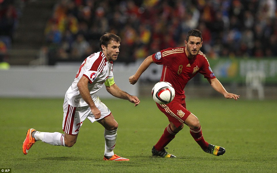 کوکه|اسپانیا 3 - 0 بلاروس / مقدماتی جام ملت های اروپا