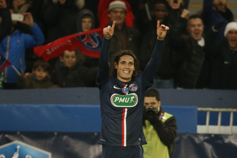 ادینسون کاوانی|پاریس سن ژرمن 2 - 0 موناکو  / جام حذفی