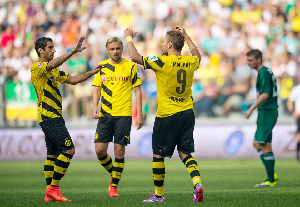 چیرو ایموبیلِ|دورتموند 3-0 اشلاسک/ دیدار دوستانه