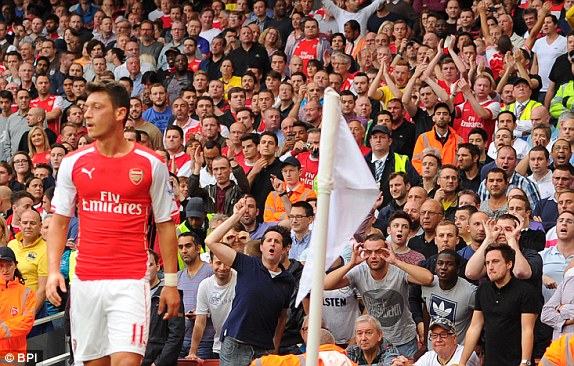 مسوت اوزیل|آرسنال 1-1 تاتنهام / لیگ جزیره