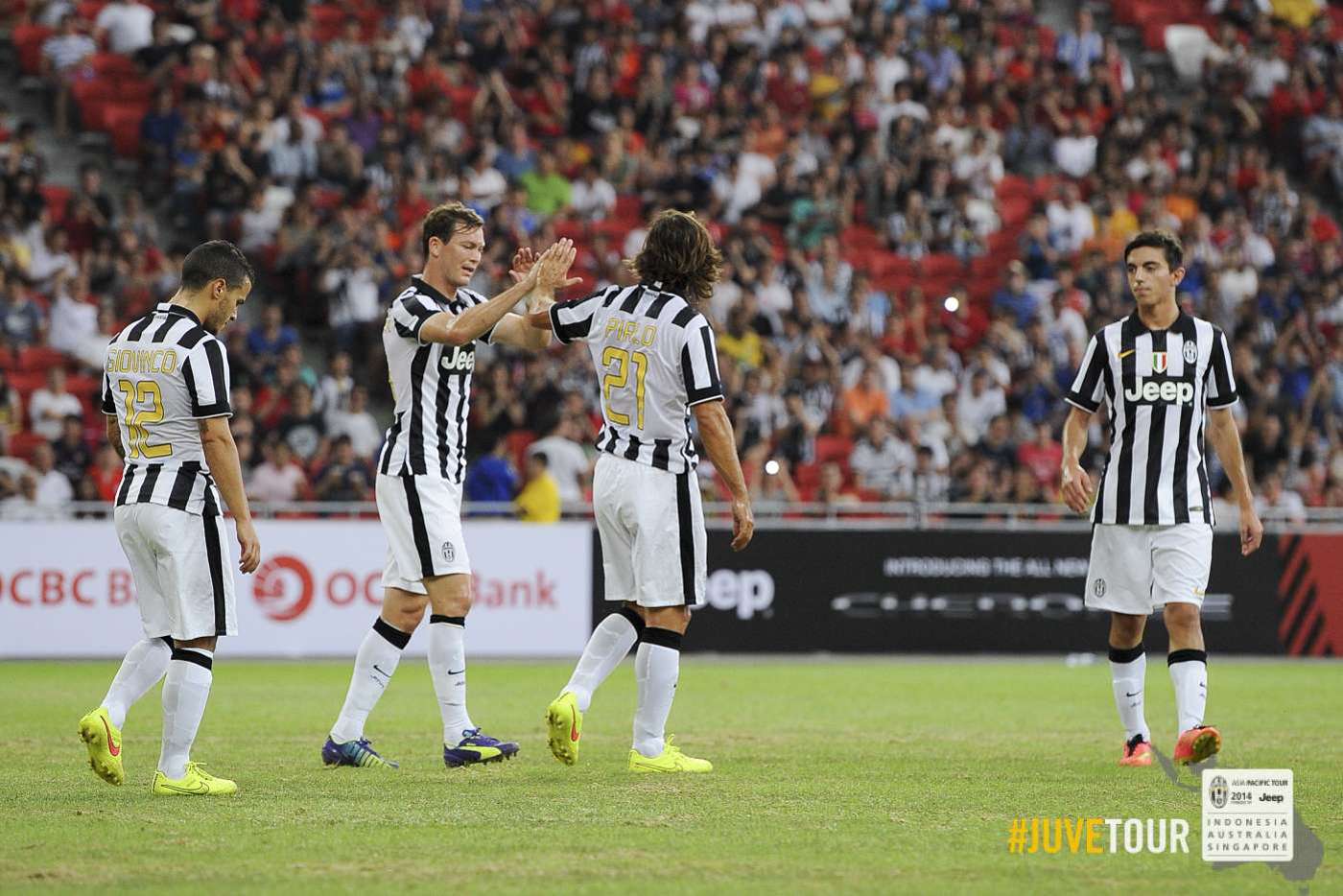 آندره آ پیرلو -  لیختشتاینر|منتخب سنگاپور 0-5 یونتوس / دیدار دوستانه