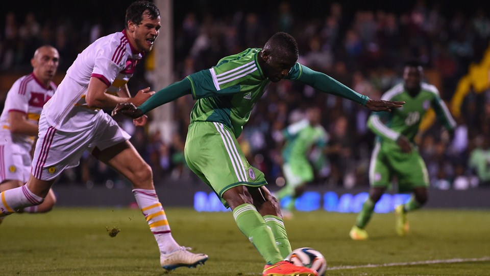 اوچه نوفر|نیجریه ۲ - ۲ اسکاتلند