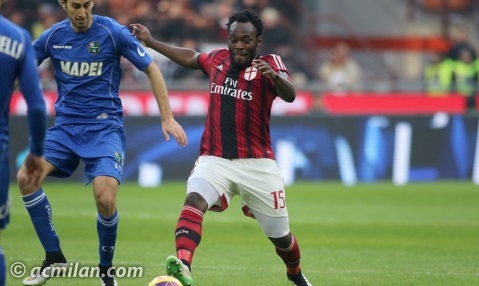 مایکل اسین|میلان 1 - 2 ساسوئولو / سری آ