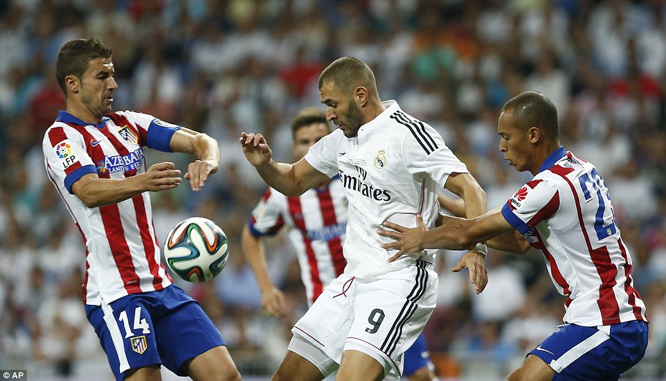 کریم بنزما|رئال مادرید 1-1 اتلتیکو مادرید / سوپركاپ