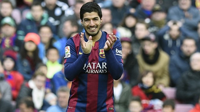 لوئیس سوارز|بارسلونا 0 - 1 مالاگا / لالیگا