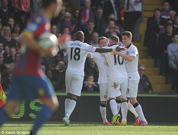 خوان ماتا|کریستال پالاس 1 - 2 منچستر یونایتد / لیگ جزیره