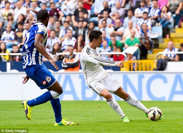 کریستیانو رونالدو|لاکرونیا 2 -8 رئال مادرید / لالیگا