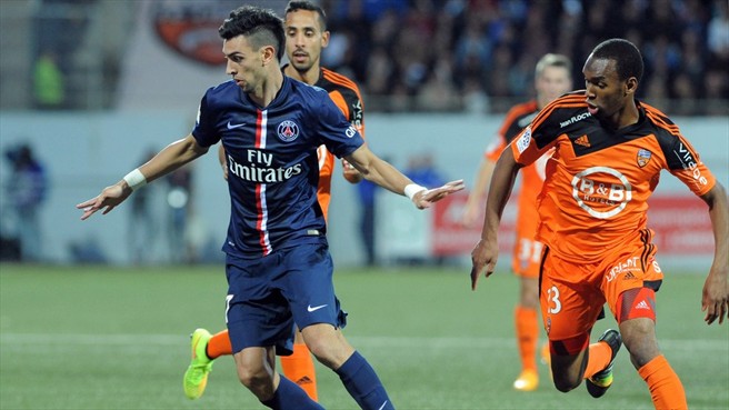 خاویر پاستوره|لورين 1 - 2 پاریس سن ژرمن / لوشامپینه