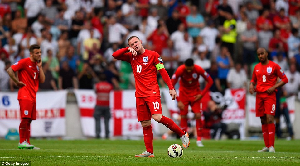 وین رونی|اسلوونی 2 - 3 انگلستان / مقدماتی یورو 2016