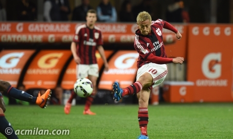 كيسوکه هوندا|میلان 1 - 3 جنوا / سری آ