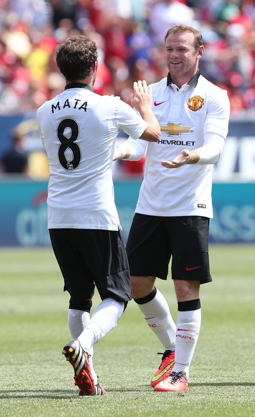 وین رونی - خوان ماتا|منچستریونایتد 3-2 آس رم / جام گینس