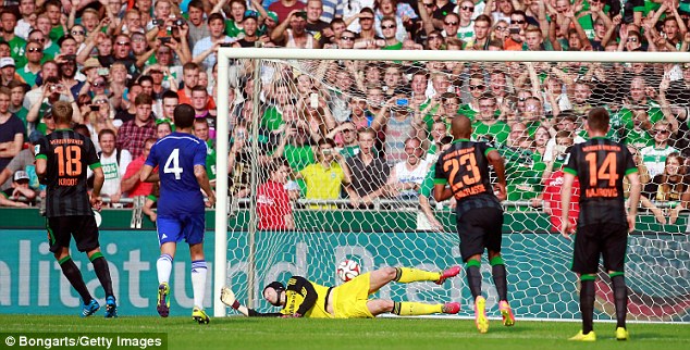 پتر چک|چلسی 0-3 وردربرمن / دیدار دوستانه