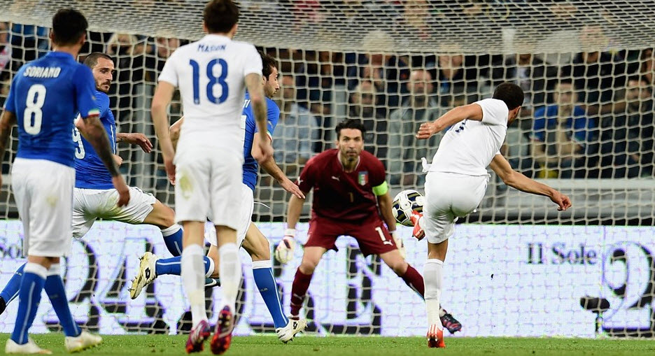 آندروس تاوْسِند|ایتالیا 1 - 1 انگلستان / دیدار دوستانه