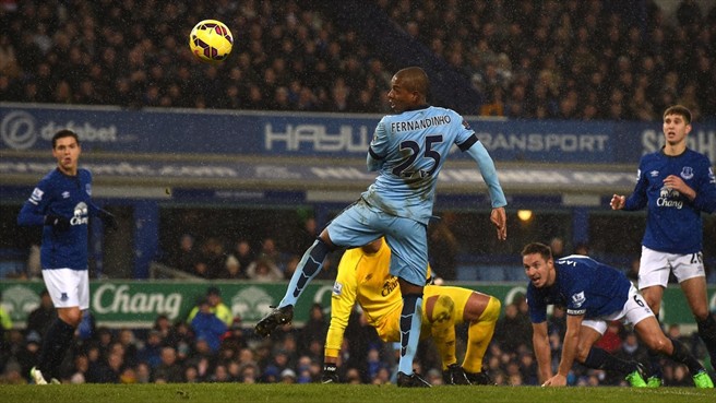 فرناندینیو|اورتون 1 - 1 منچستر سیتی / لیگ جزیره