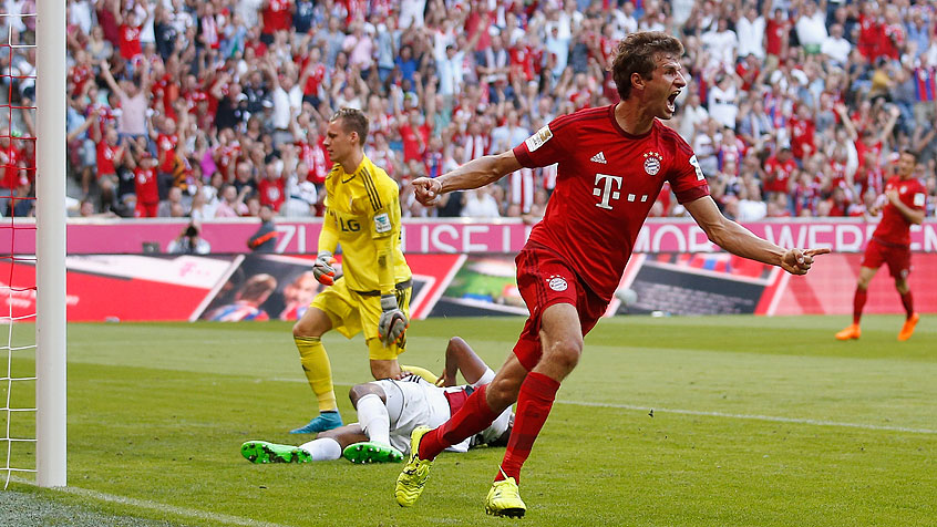 توماس مولر|بایرن مونیخ 3 - 0 باير لوركوزن / بوندسلیگا