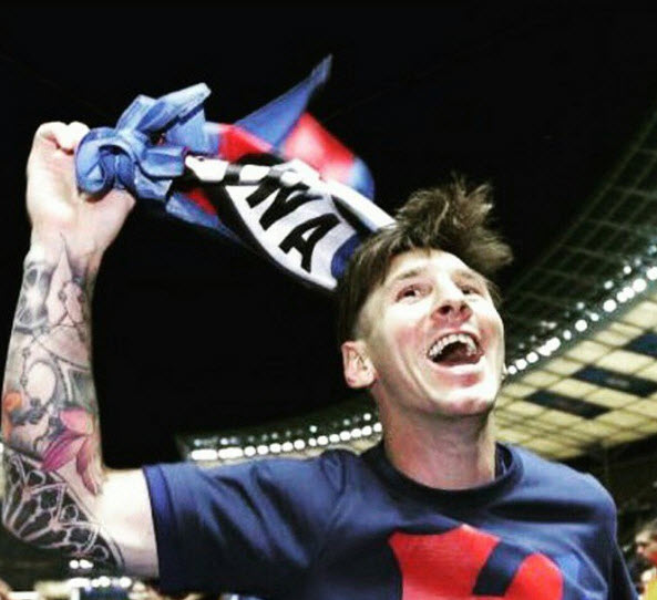 لیونل مسی|یوونتوس 1 - 3 بارسلونا / فینال لیگ قهرمانان