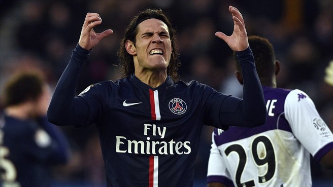 ادینسون کاوانی|پاریس سن ژرمن 3 - 1 تولوز / لوشامپیونه