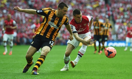 لورن كوسيلنی|هال سیتی 2-3 ارسنال