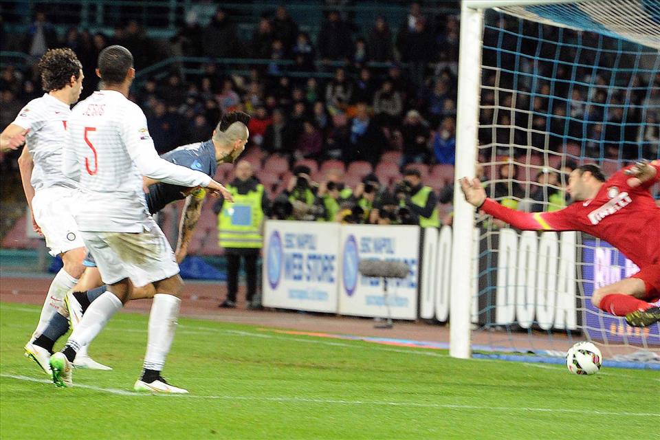 مارک همشیک|ناپولی 2 - 2 اینترمیلان / سری آ