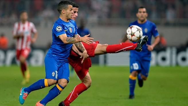 سباستين جووینکو|المپیاکوس 1 - 0 یوونتوس / لیگ قهرمانان