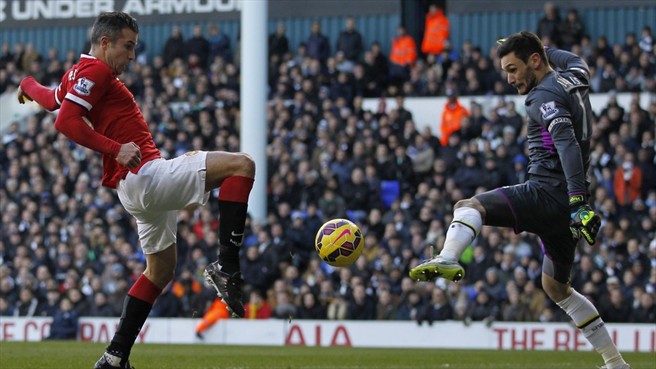 رابین فن پرسی|تاتنهام 0 - 0 منچستر یونایتد / لیگ جزیره