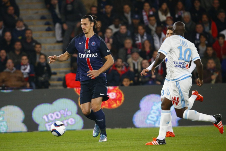 زلاتان ایبراهیموویچ|پاریس سن ژرمن 2 - 1 المپیک مارسی / لوشامپیونه