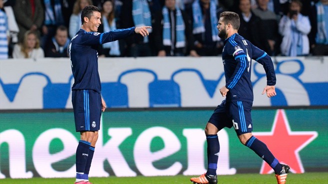 کریستیانو رونالدو|مالمو 0 - 2 رئال مادرید / لیگ قهرمانان