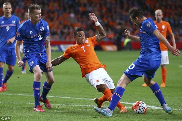 ممفیس دیپای|هلند 0 - 1 ایسلند / مقدماتی یورو 2016