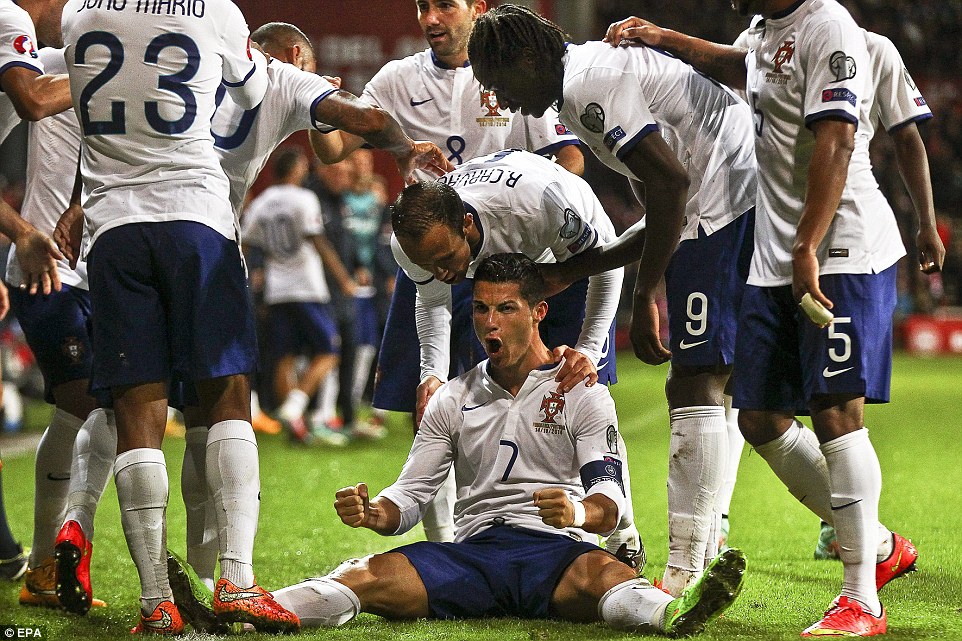 کریستیانو رونالدو|دانمارک 0-1 پرتغال / مقدماتی یورو 2016