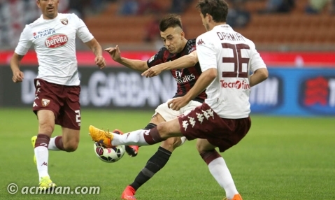 استفان الشعراوی|میلان 3 - 0 تورینو / سری آ