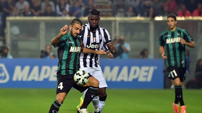 پل پوگبا|ساسولو 1 - 1 یونتوس / سری آ