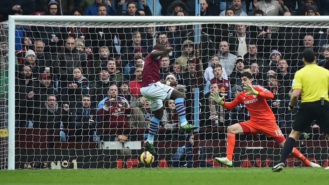 جورز اوكور|آستون ویلا 1 - 2 چلسی / لیگ جزیره
