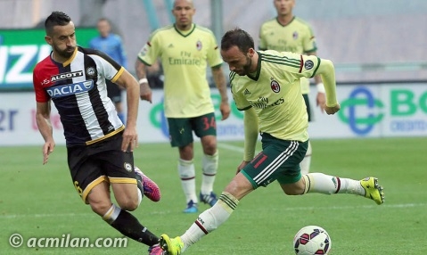 جیامپائولو پاتزینی|اودینزه 2 - 1 میلان / سری آ
