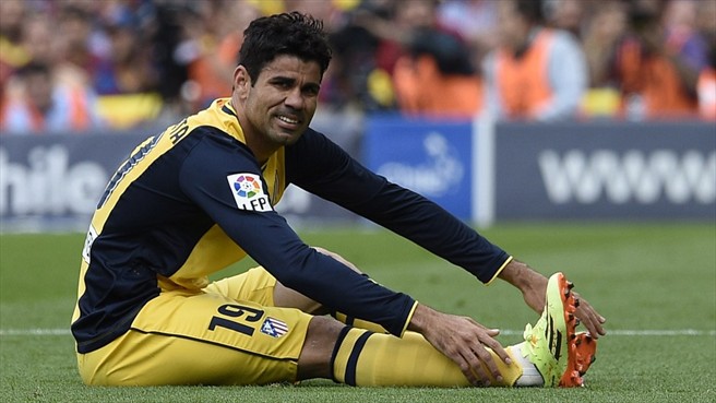 دیگو کاستا|احساس ناراحتی کاستا تز مصدومیتی که گریبان گیرش شد