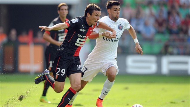 خاویر پاستوره|رن 1 - 1 پاریس‌سن‌ژرمن/ لوشامپیونه