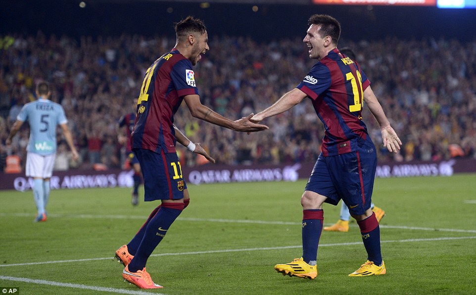 نیمار|بارسلونا 3 - ایبار / لالیگا