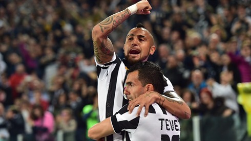 کارلوس توز|یوونتوس 2 - 0 لاتزیو / سری آ