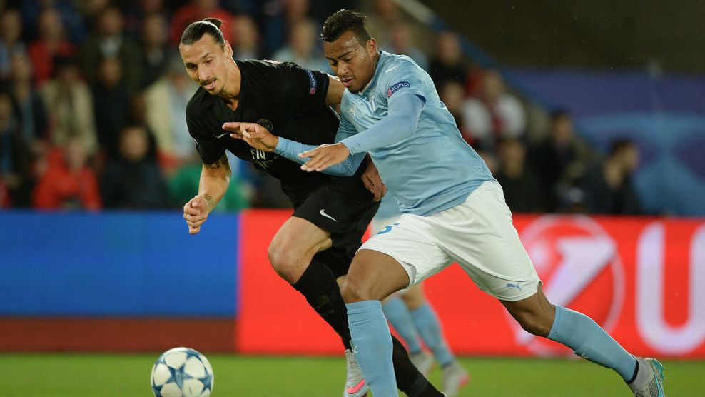 زلاتان ایبراهیموویچ|پاریس سن ژرمن 2 - 0 مالمو / لیگ قهرمانان