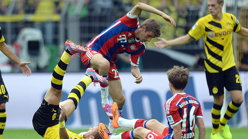 توماس مولر|بایرن مونیخ 0-2 دورتموند / سوپر جام آلمان