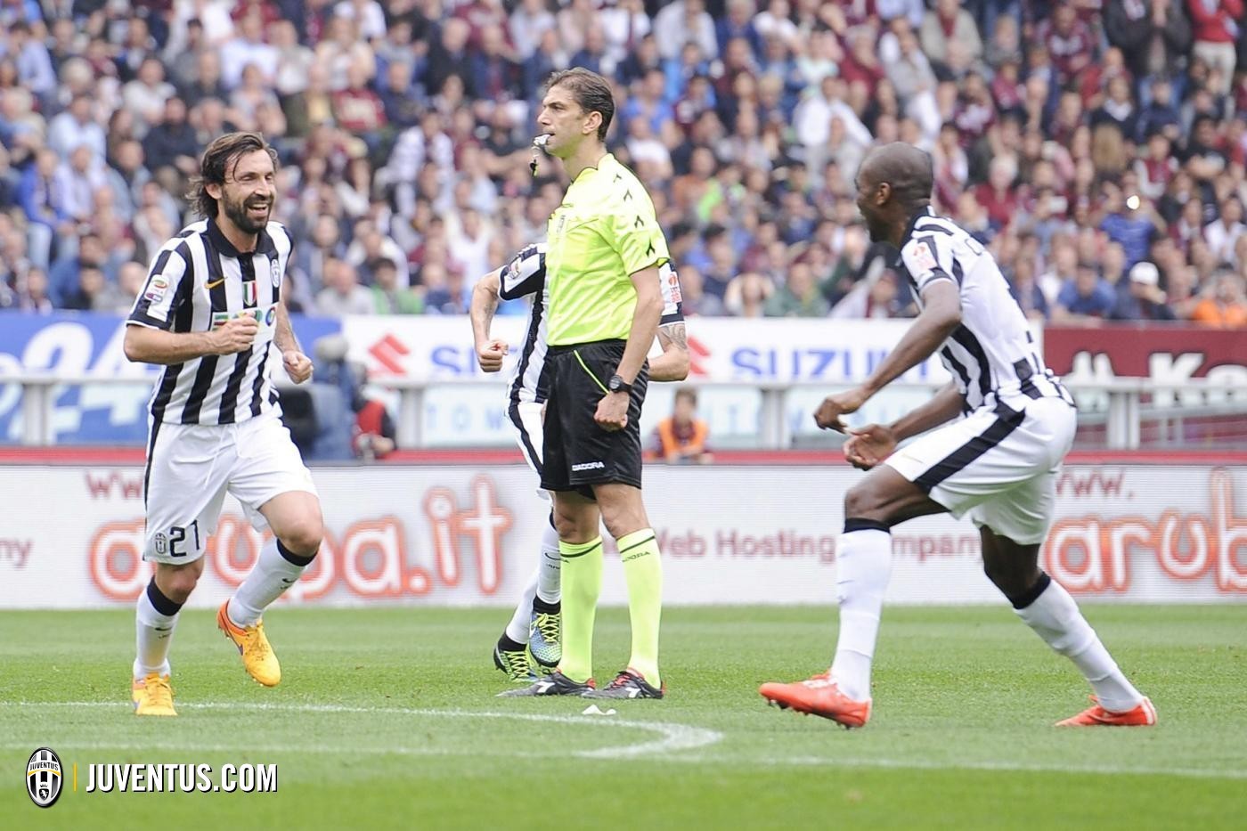 آندره آ پیرلو|تورینو 2 - 1 یوونتوس / سری آ