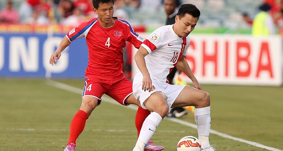 لين گائو|چین 2 - 1 کره شمالی / جام ملت های آسیا 2015