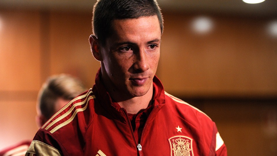 فرناندو خوزه تورس|تمرین تیم ملی اسپانیا