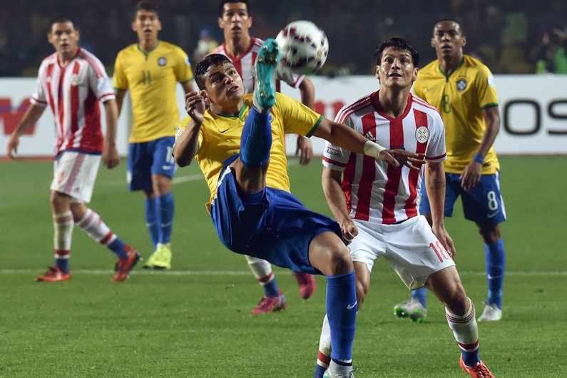 تیاگو  سیلوا|برزیل 1 (3) - (4) 1 پاراگوئه / کوپا آمریکا 2015