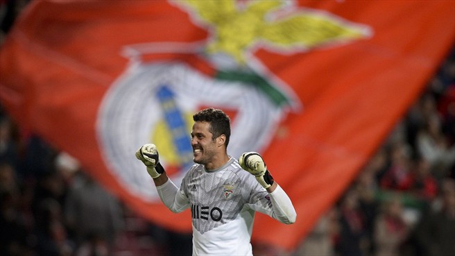 جولیو سزار|بِنفيكا 1 - 0 موناکو / لیگ قهرمانان