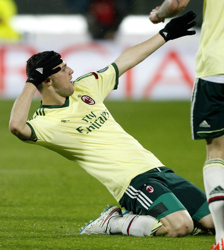 ماتيا دسترو|فیورنتینا 2 - 1 میلان /  سری آ