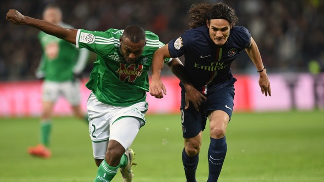 ادینسون کاوانی|سنت اتين 0 - 1 پاریس سن ژرمن / لوشامپیونه