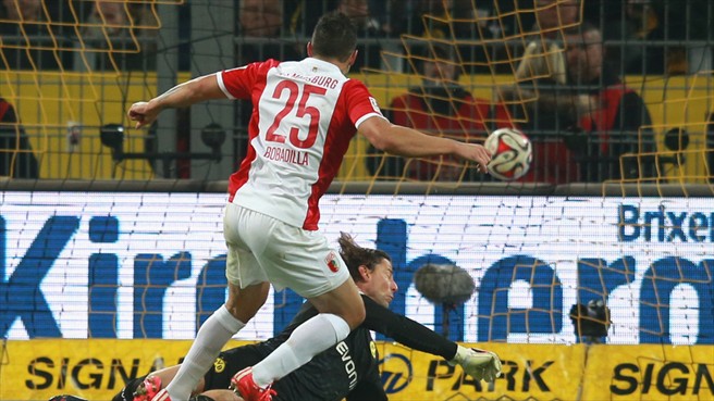 رائول بوباديلا|بوروسيا دورتموند 0 - 1 اوگزبورگ / بوندسلیگا