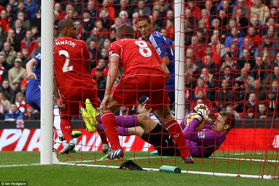 سیمون مینیوله|لیورپول 1 - 2 چلسی / لیگ جزیره