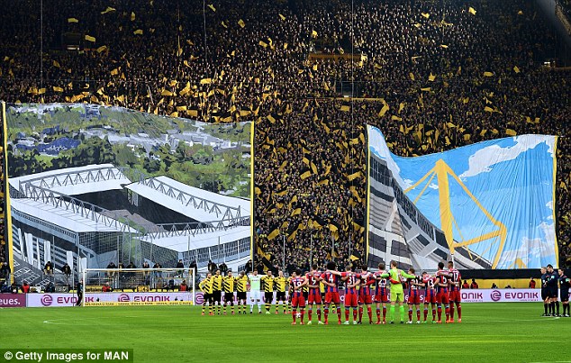 قبل از شروع بازی|بوروسيا دورتموند 0 - 1 بایرن مونیخ / بوندسلیگا